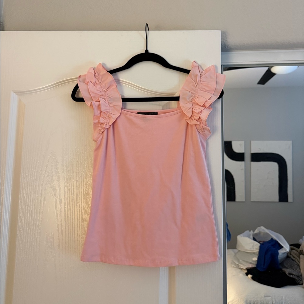 Ruffle Sleeve Blouse
